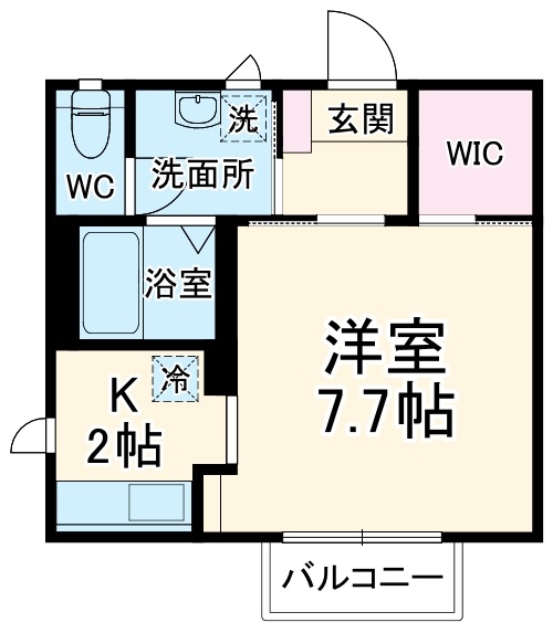 リバティオークの間取り