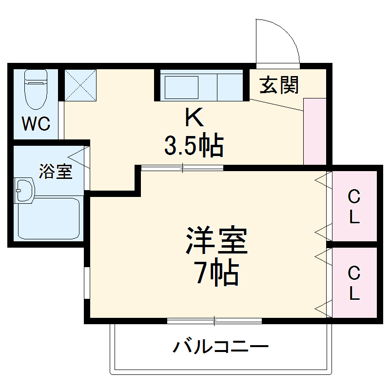 プロヴァンス日吉の間取り