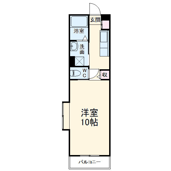 アーバン東山の間取り