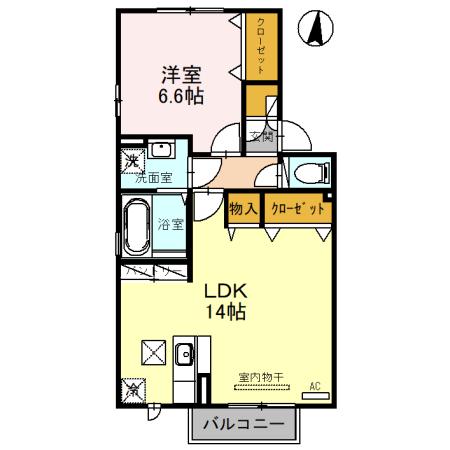 第6グリーンハイツの間取り