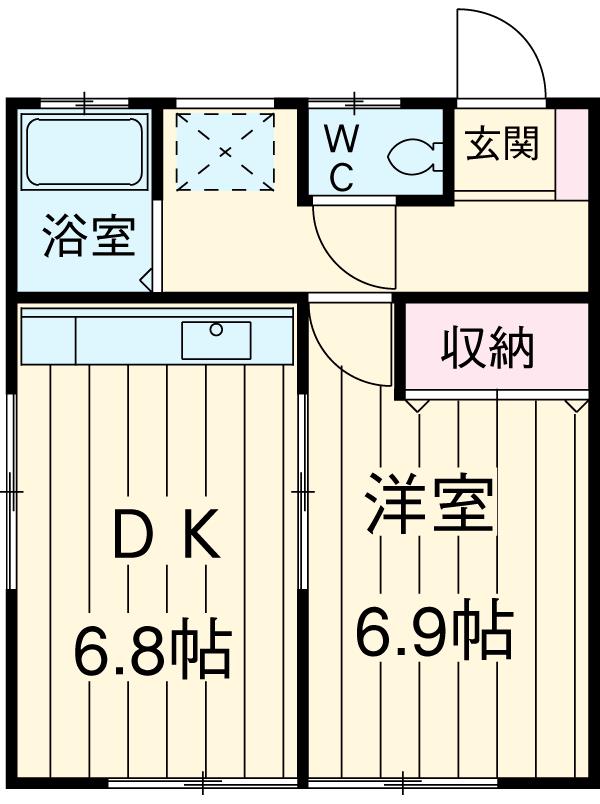 リモージュ三井の間取り