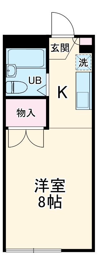 ニシヤマハイツの間取り