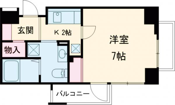 クラヴィーア仙川の間取り