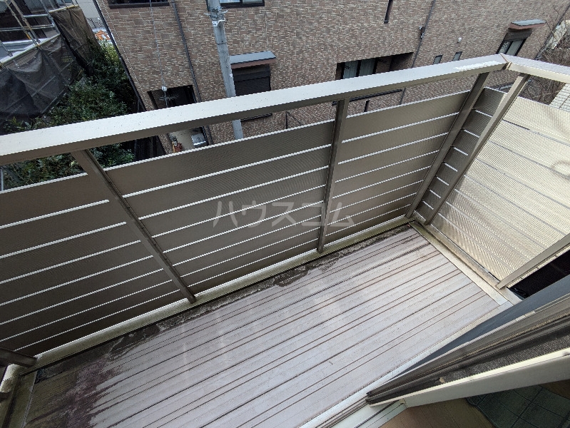 12/25 バルコニー