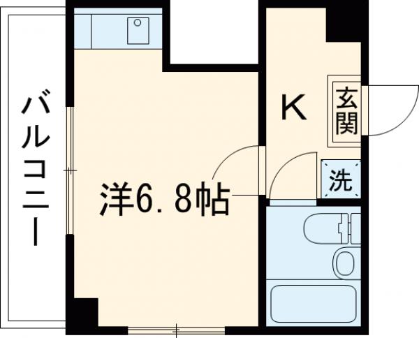 コーポ松井の間取り