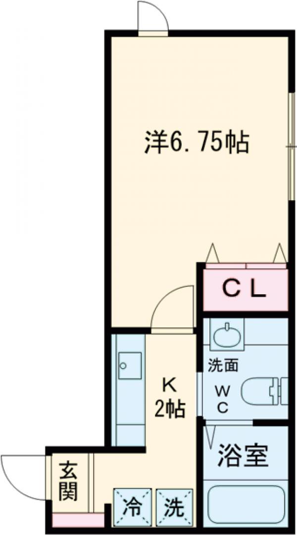 ラピュータガーデンの間取り