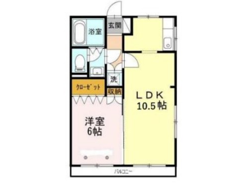 第2上原ハイツの間取り