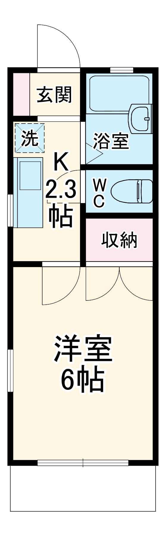 エーデルハイムⅡの間取り