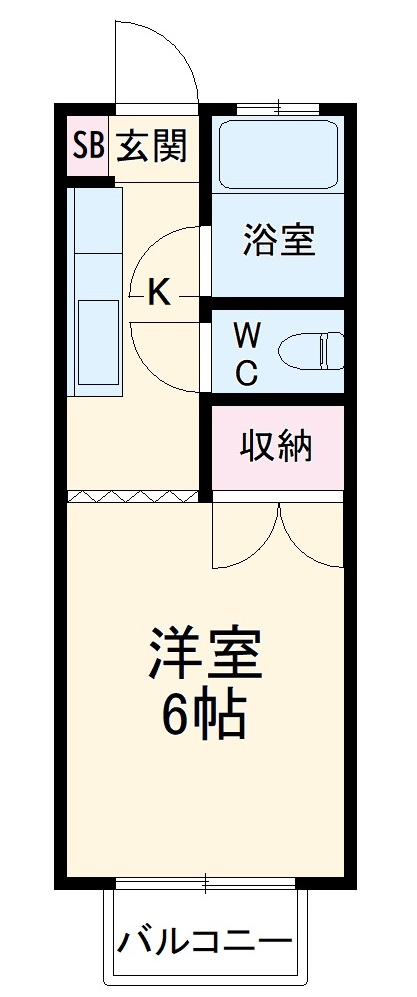 甲南第一ハイムの間取り
