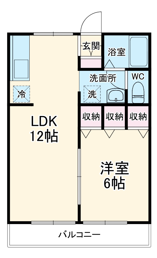 アーバンライフⅡの間取り