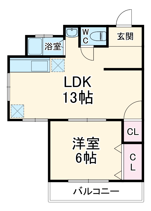フローラル名東の間取り