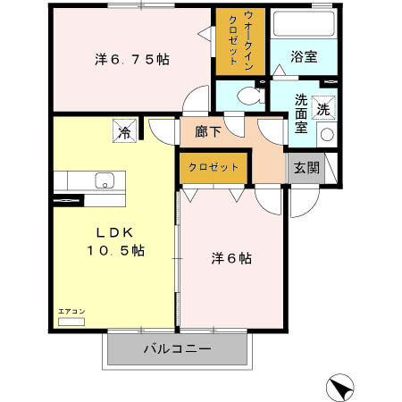 SeaCastle(シーキャッスル)の間取り