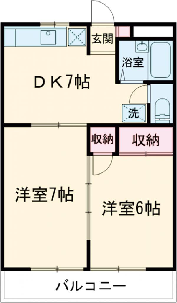 シャトル金町の間取り