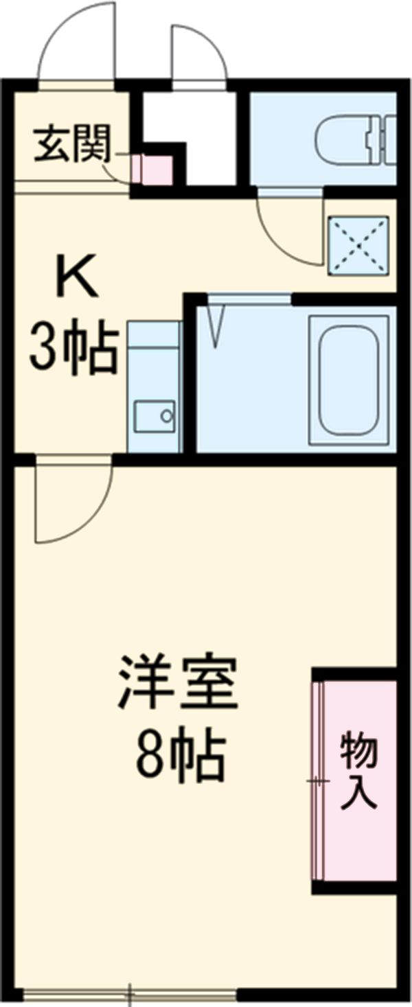 ユトリロ坪井町の間取り