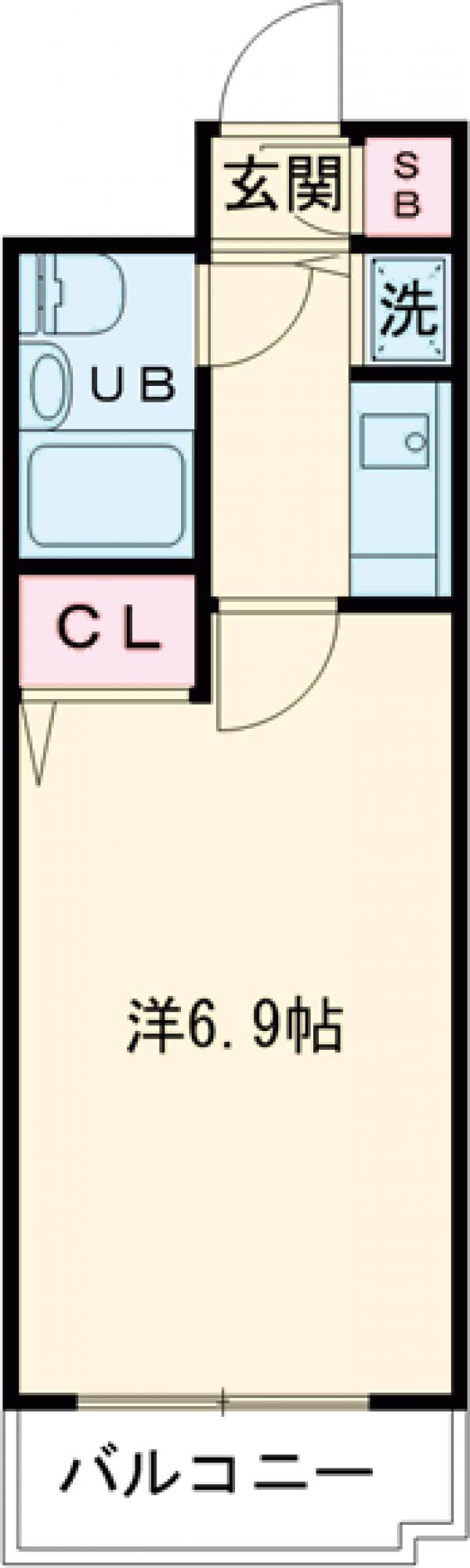 ハーモニー上北沢の間取り