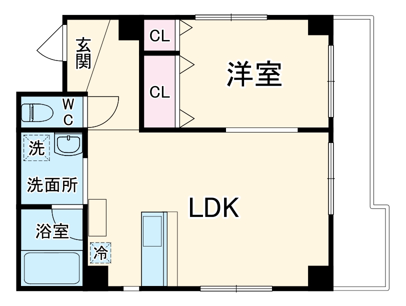 You Stage Tamachi132の間取り