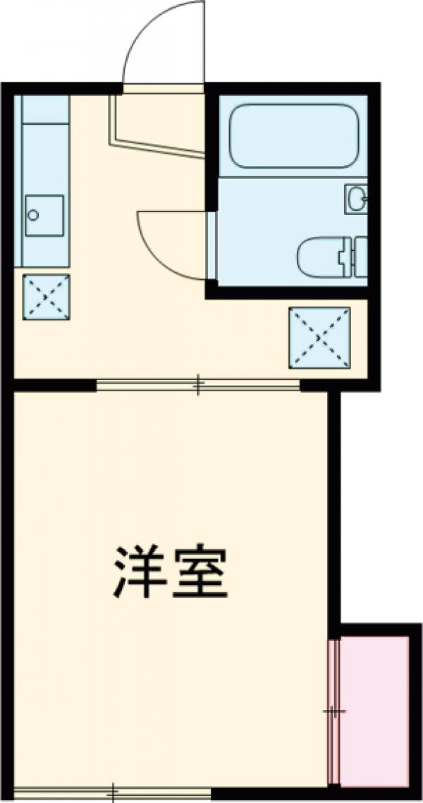 烏山ファーストハイツの間取り