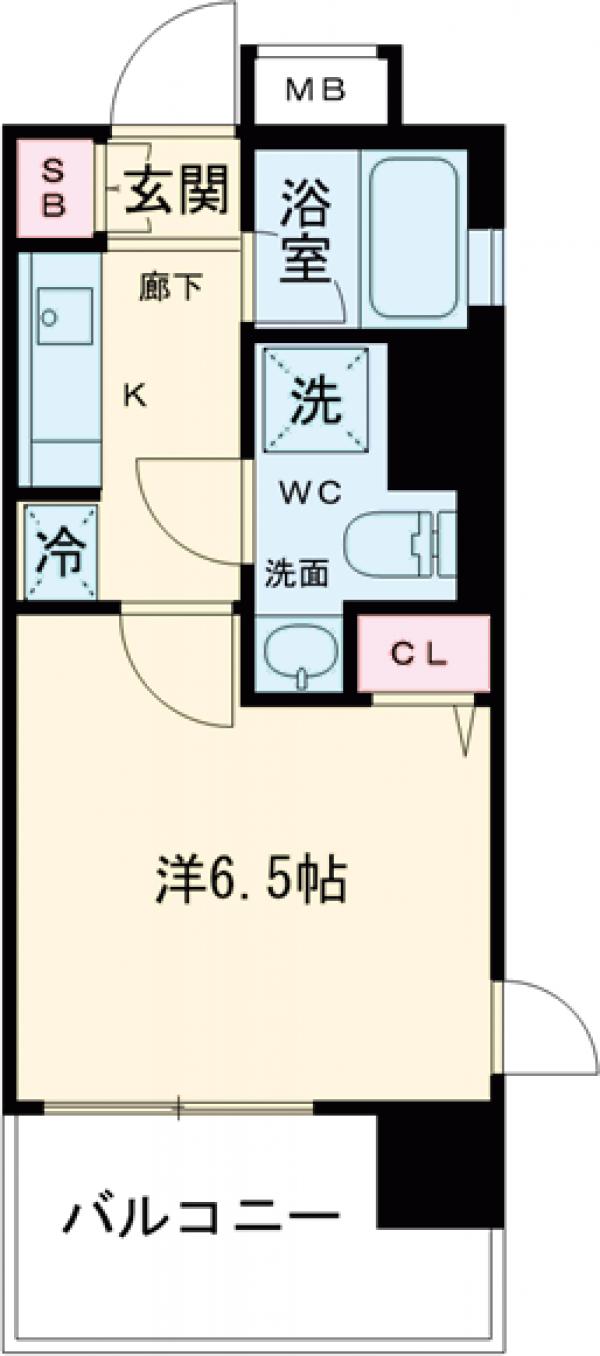 アイルズ東中野の間取り