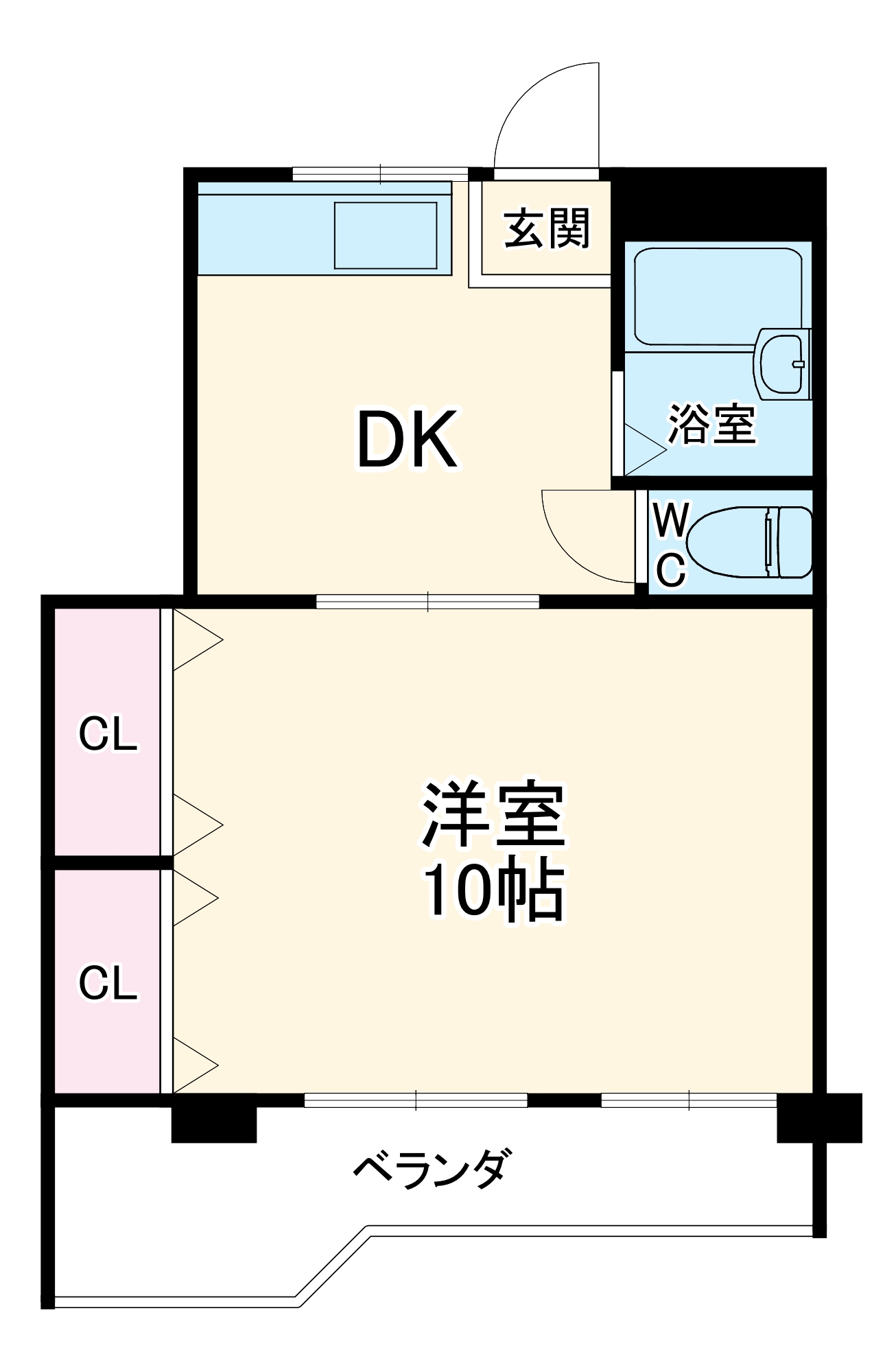 ヒルトップ小松の間取り