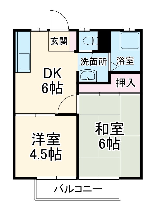 ノヨリハイツAの間取り