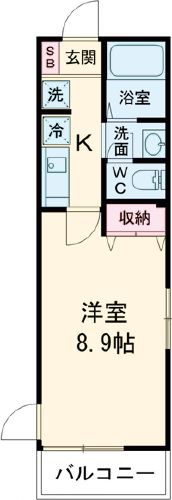 アートベーレの間取り
