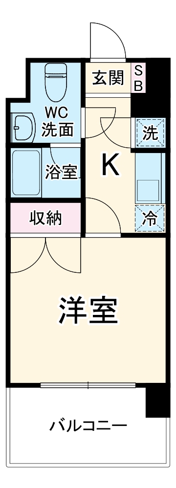 Conde藤が丘の間取り