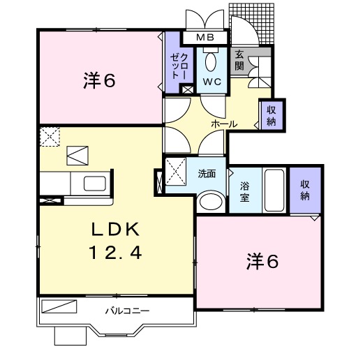 アルドーレの間取り