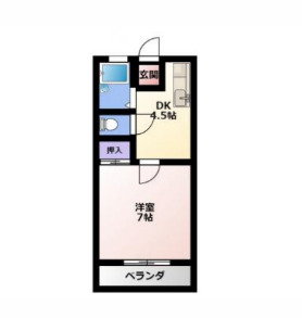 1/1 間取