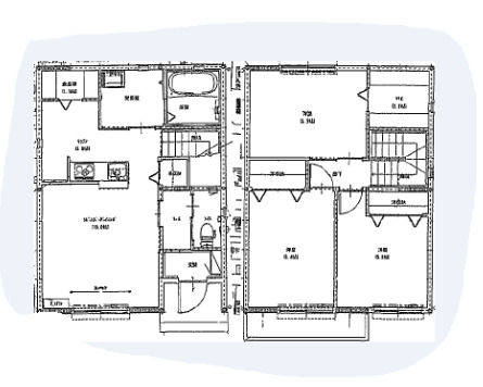 メゾン ド トクサⅠの間取り