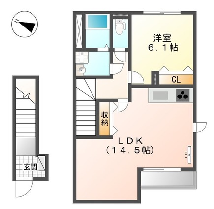 サンコート百合台の間取り