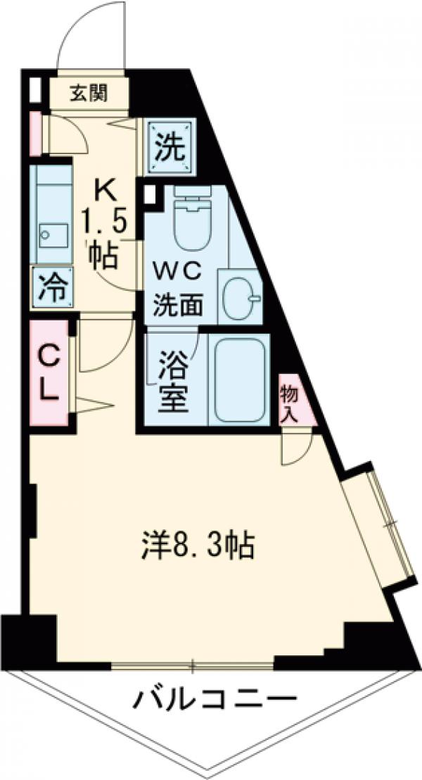ムーブメンツ西早稲田の間取り
