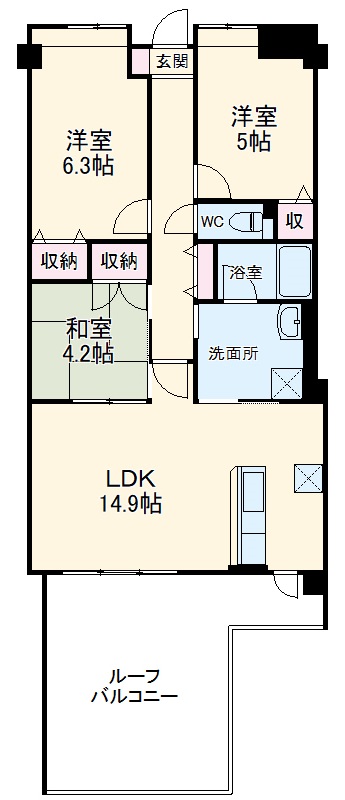 アリッサム社が丘の間取り