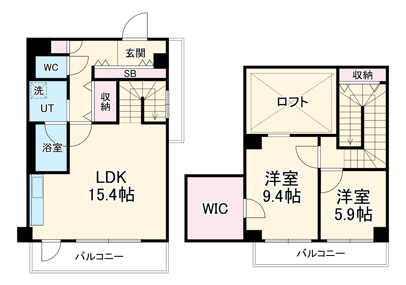 アリッサム社が丘の間取り