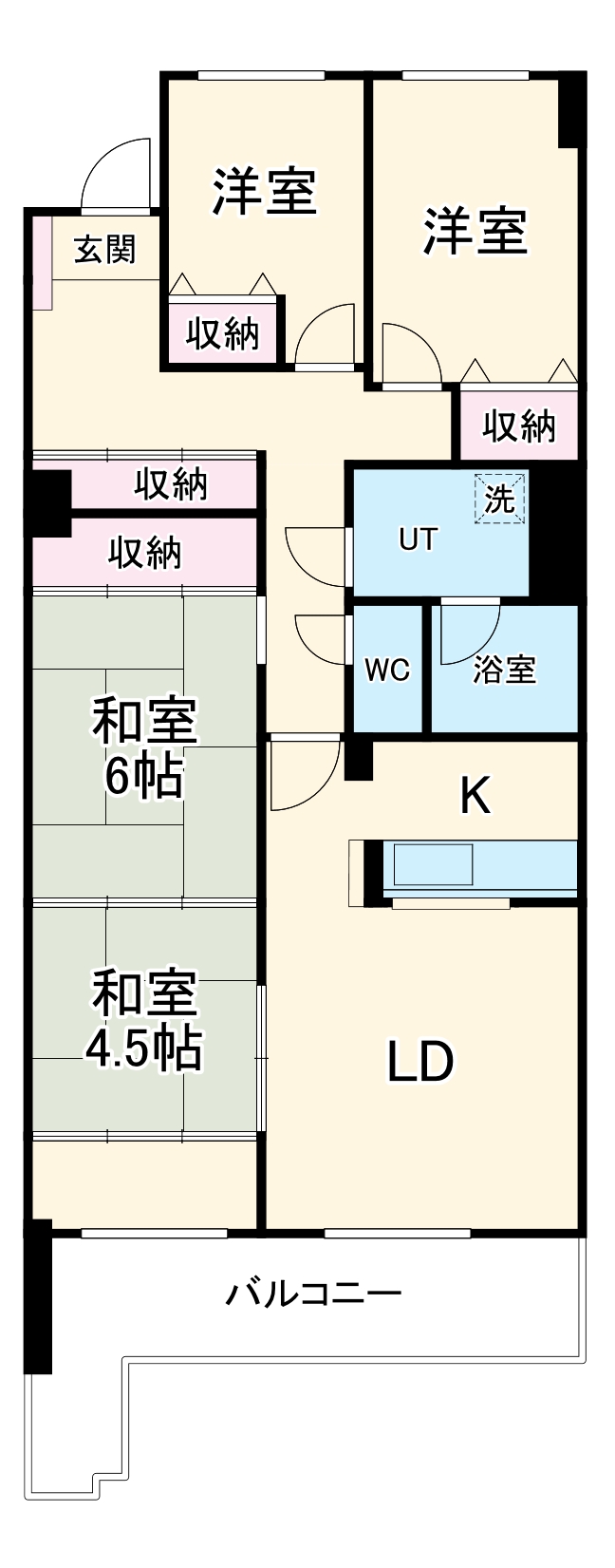 エスカーラ猪子石の間取り