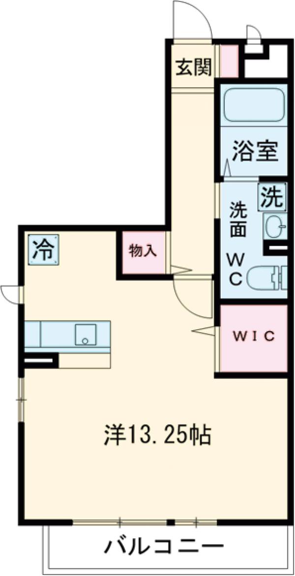 ロカ・パインハイツの間取り