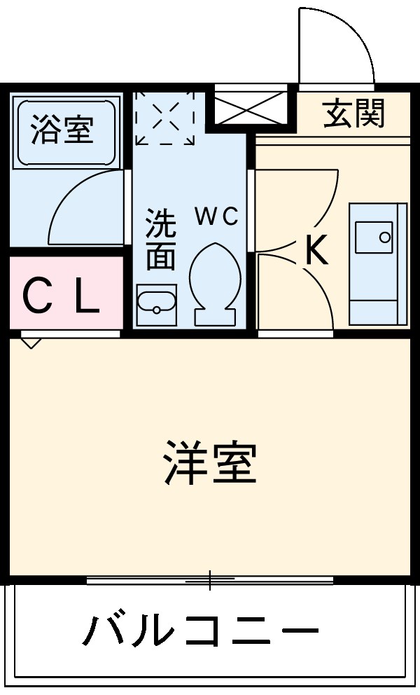 Ｍａｒｉａｇｅ２１（マリアージュヴァンティアン）・305号室の間取り