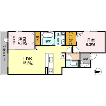 2/30 間取
