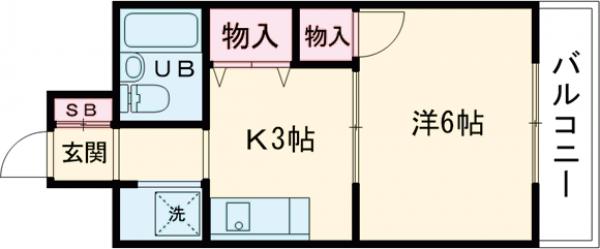 フローレンス小野原の間取り