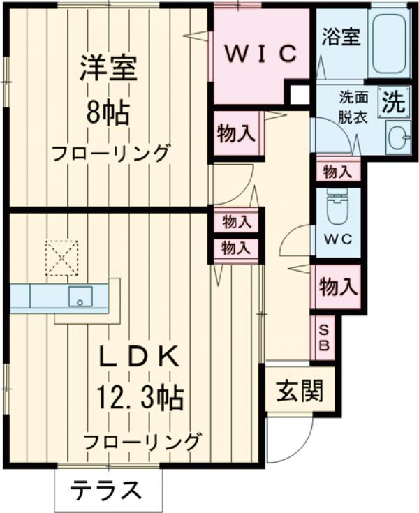フランドールの間取り