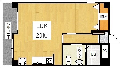 ヴィラ森田の間取り