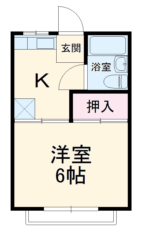 トキワハイムの間取り