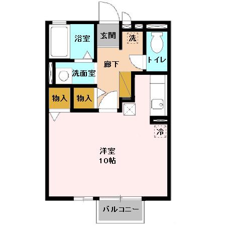 ダイクレール Bの間取り