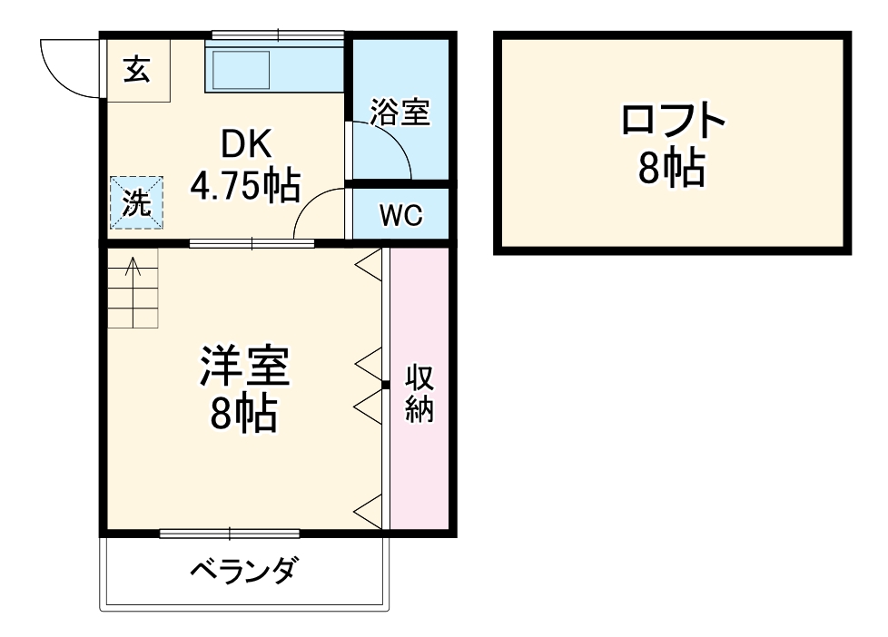 クラシカル姫子2の間取り