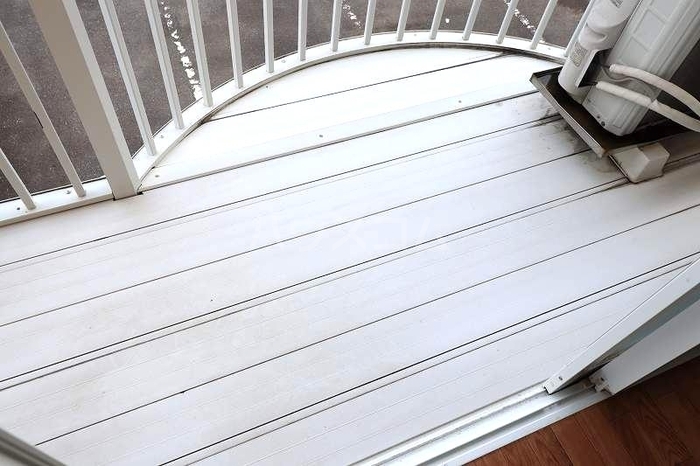 12/18 バルコニー