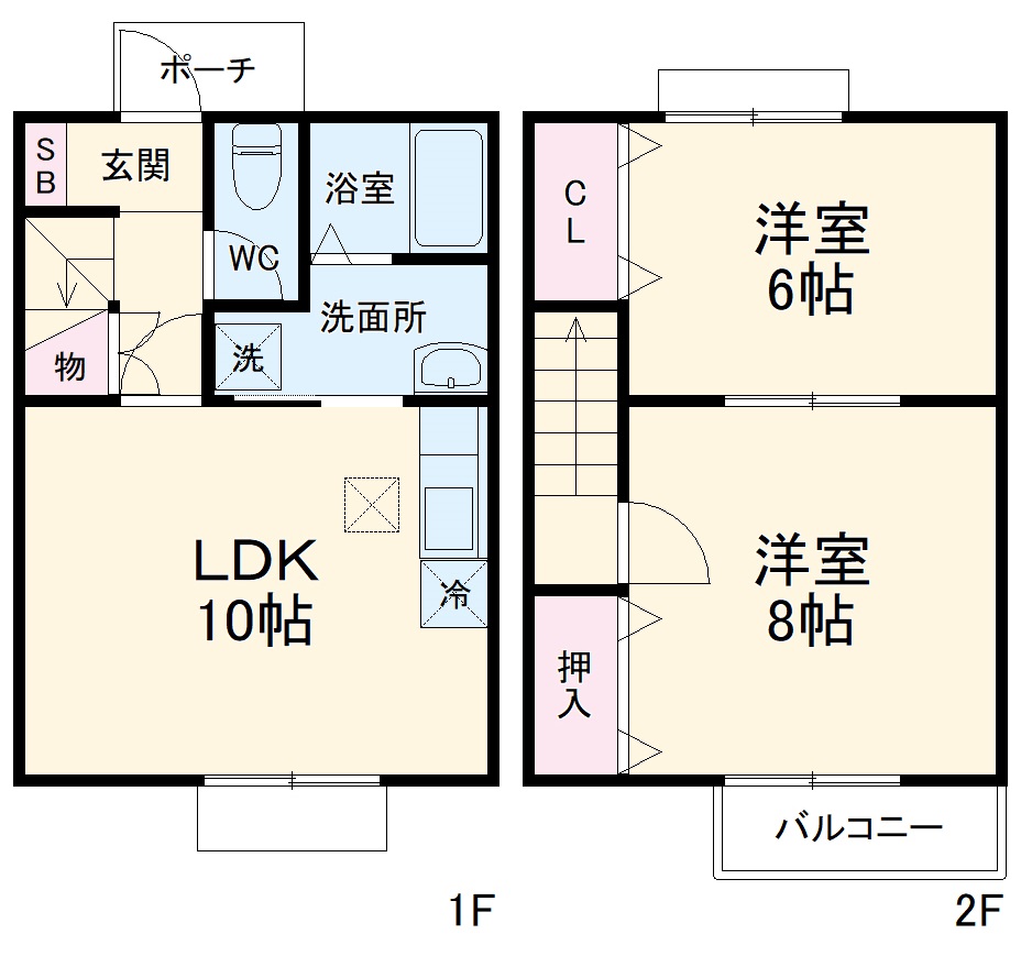 フォアサイト神峰の間取り