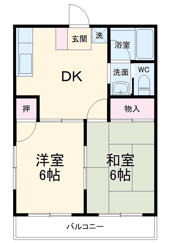 ファミール井上の間取り