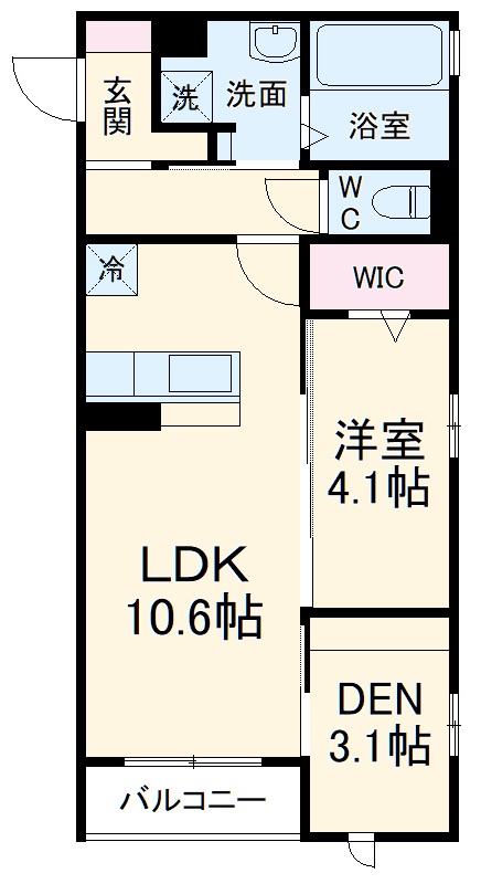 自由が丘SOHOの間取り