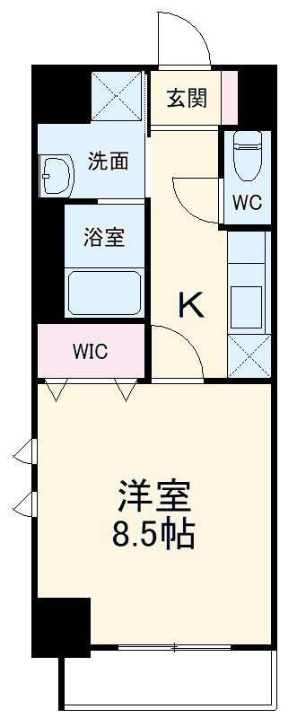グランメールコート永田町の間取り