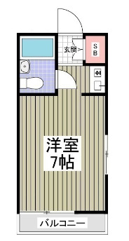 メリッサの間取り