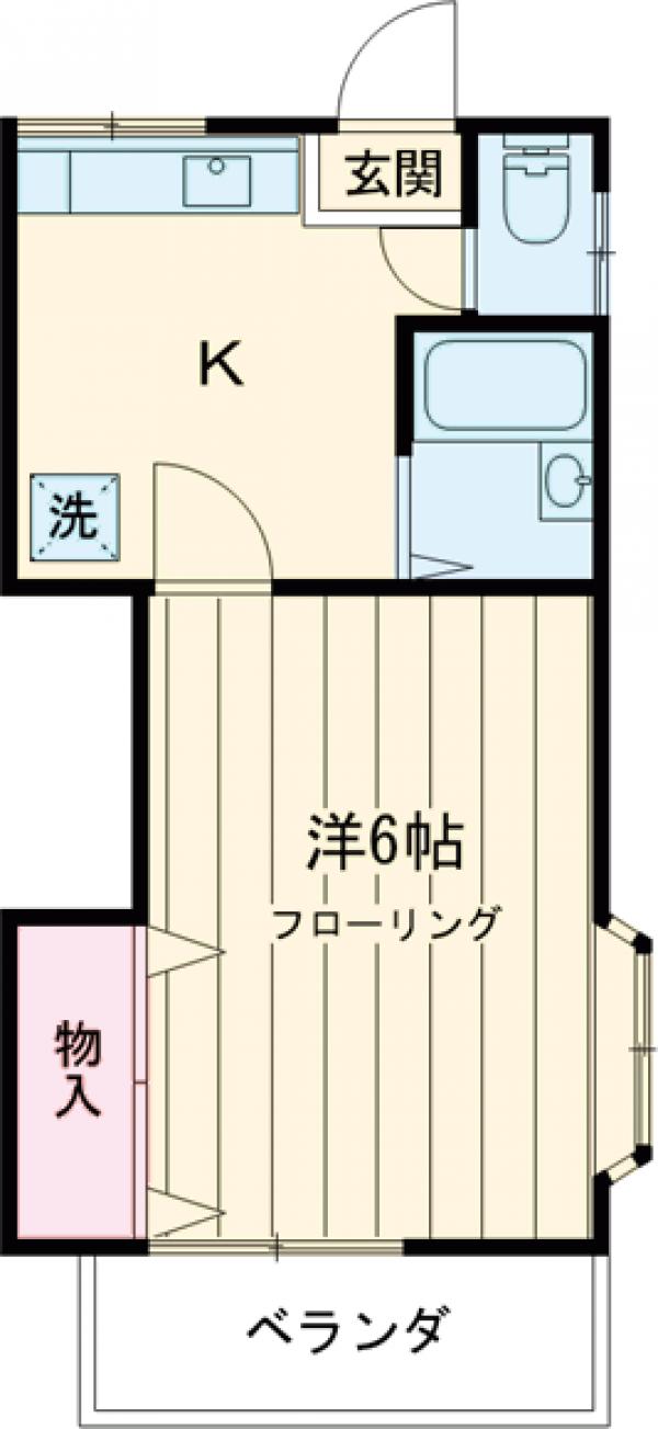 佐藤ハイツの間取り